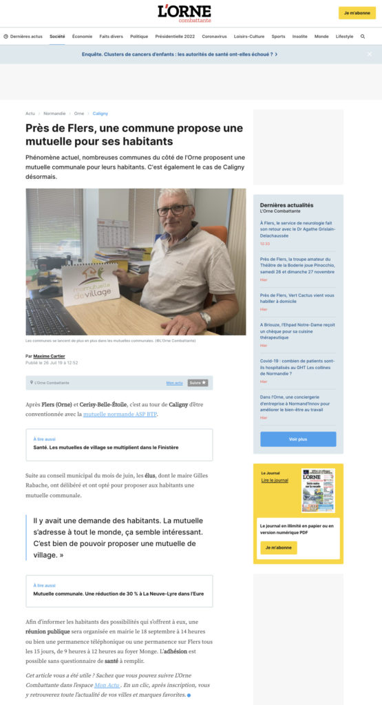 L'Orne combattante juillet 2019